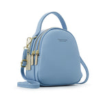 Multi-Compartment Lightweight Crossbody Bag