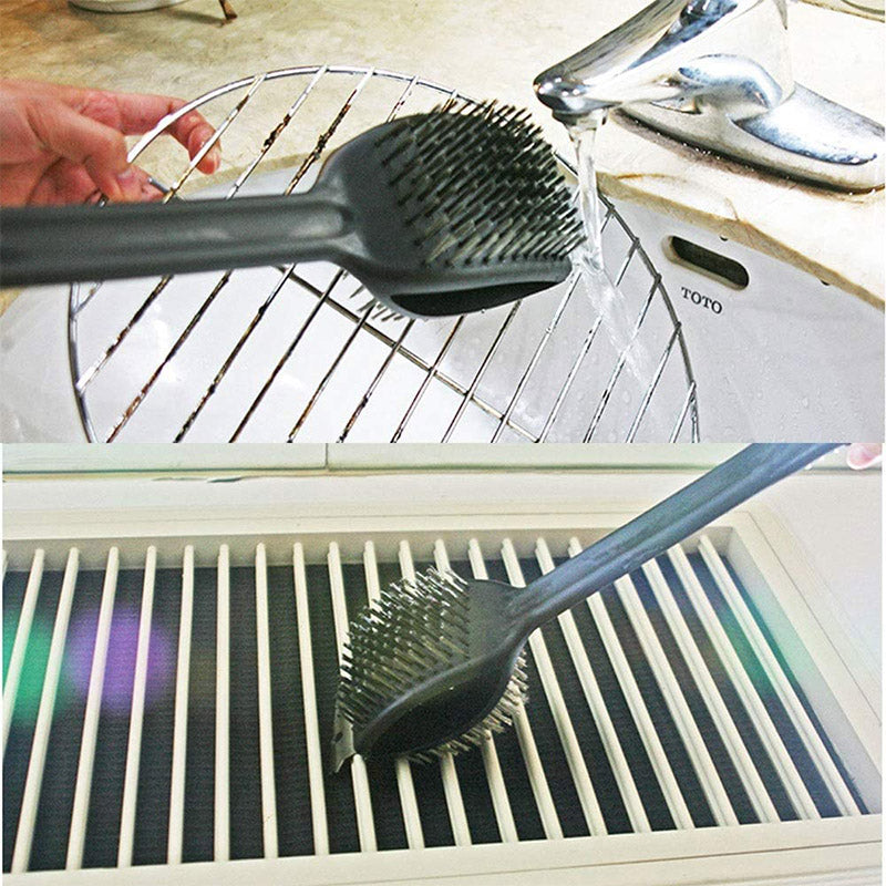 Barbecue Grill Brush with Scraper