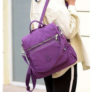 Waterproof Anti-Theft Crossbody Bag Backpack