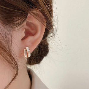 New Shell Double Earrings