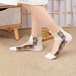 Summer Breathable Vintage Pearl Socks