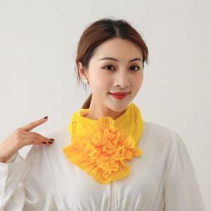 Fashion Lace Scarf Flower Collar