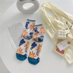 Summer Women Transparent Socks