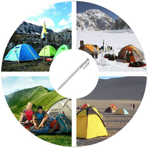 Stainless steel Camping Tent Pegs