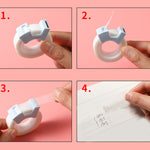 Portable invisible Tape with Cutter