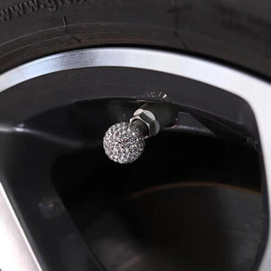 Diamond Universal Car Tire Air Sealing Cap(4 pieces)