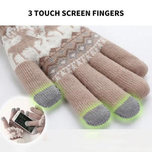 Extra-warm Fleece Touchscreen Gloves