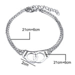 Two-layer Handcuffs Anklet