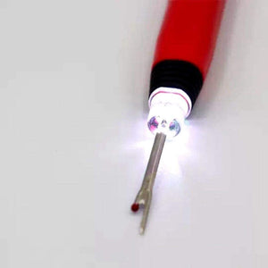 LED Needle Threader Hand Sewing Tools