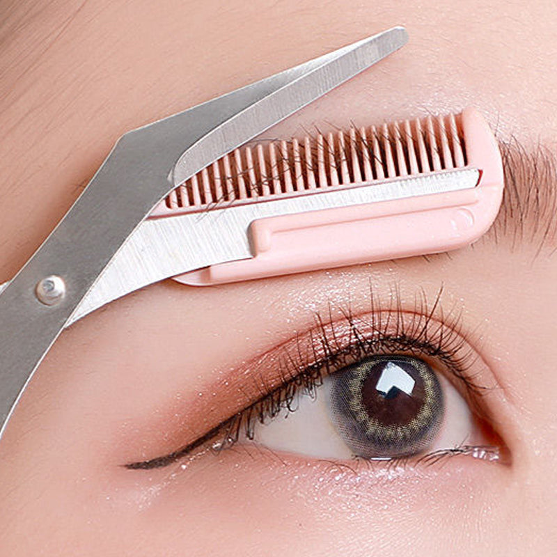 Eyebrow Trimmer Set🌙Eyebrow Scissors With Comb✂️