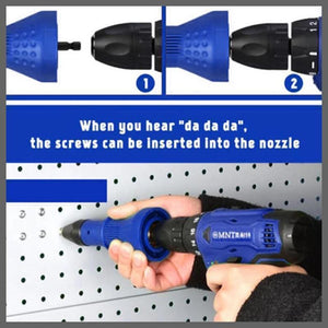 Detachable Rivet Gun Drill Adapter