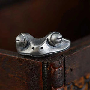 Vintage Unisex Frog Ring