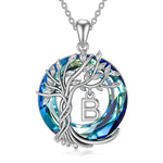 Tree of Life Crystal Pendant