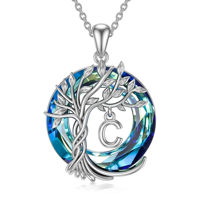 Tree of Life Crystal Pendant