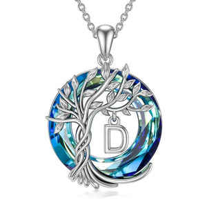 Tree of Life Crystal Pendant