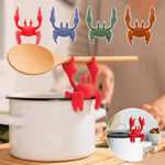 Red the Crab Silicone Utensil Rest