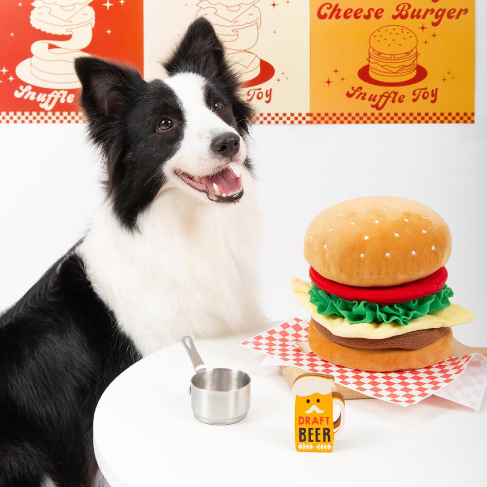 Jouet en peluche grinçant pour chien - Big Mac