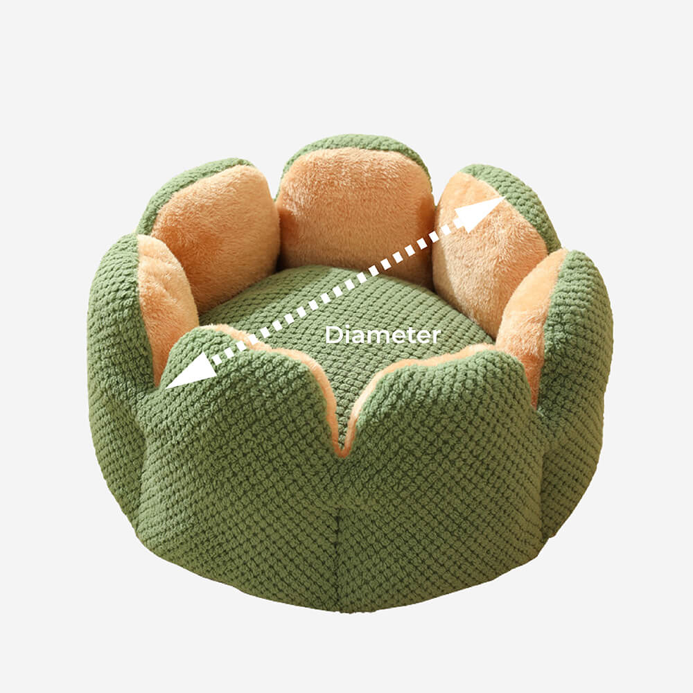 Lit confortable pour animaux de compagnie en forme de cactus