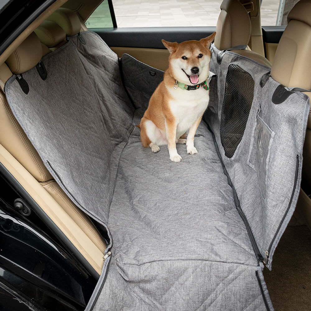 Couvertures résistantes imperméables de siège de voiture de chien de tissu d'Oxford de tissu cationique