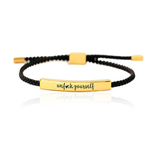 UNF♥CK YOURSELF TUBE BRACELET