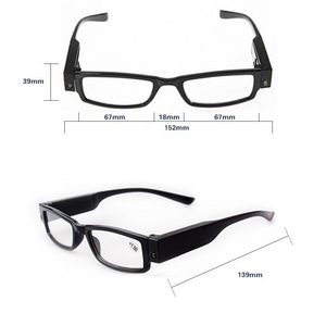 LED reading glasses