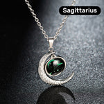 Zodiacal Type Moon Necklace