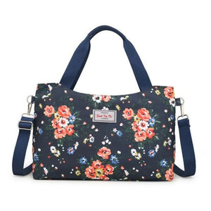 Floral Printing Large Capacity Shoulder Bag