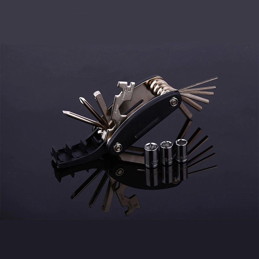 Hirundo 16-in-1 Chrome Plating EDC Multitool