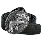 Men's Self Defense Alloy Buckle Belt