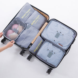 Set of 7 Travel Storage Bags